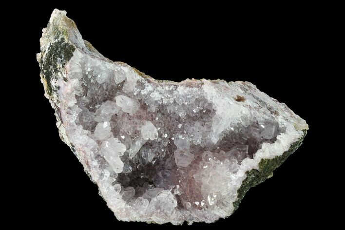 Quartz Crystal Geode Section - Morocco #141785